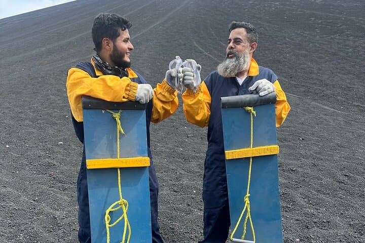 Cerro Negro Volcano Boarding: Private Sandboard Adventure from León photo 4