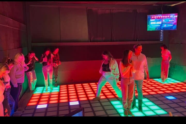 The Floor Is Lava Digital Game Floor — Interactive North Myrtle Beach Experience photo 4
