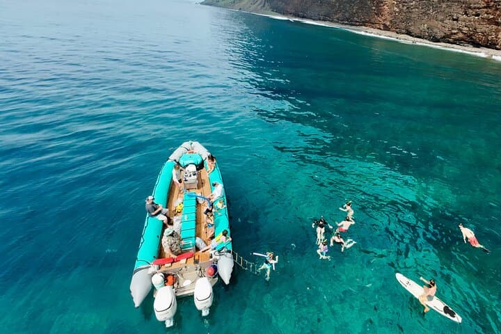 Na Pali Coast Zodiac Raft and Snorkel Expedition from Waimea, Kauai photo 6