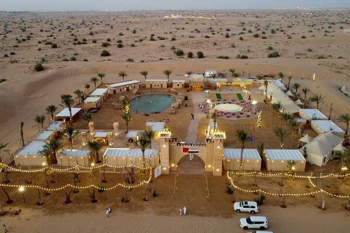 Evening Desert Safari at Lahbab Heritage Camp with BBQ Dinner