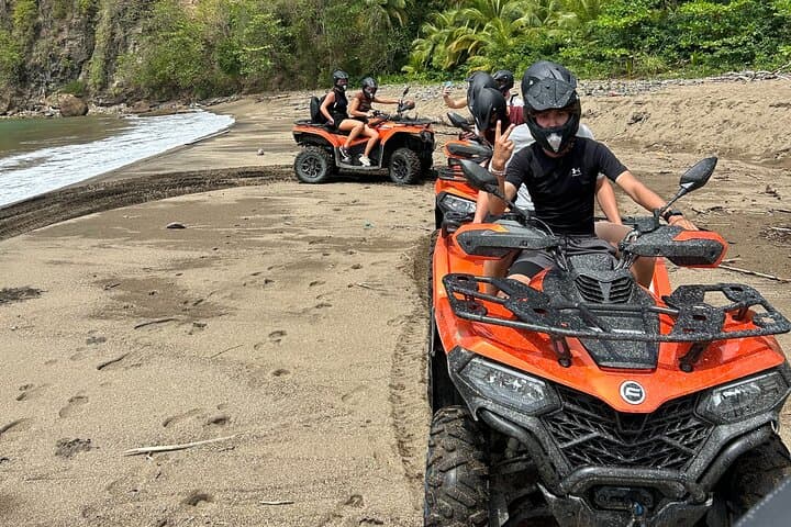 St Lucia ATV Tour: Waterfall, Plantation, Beach & Rum Distillery Adventure photo 5