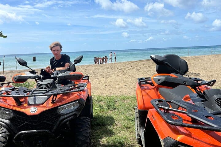St Lucia ATV Tour: Waterfall, Plantation, Beach & Rum Distillery Adventure photo 4
