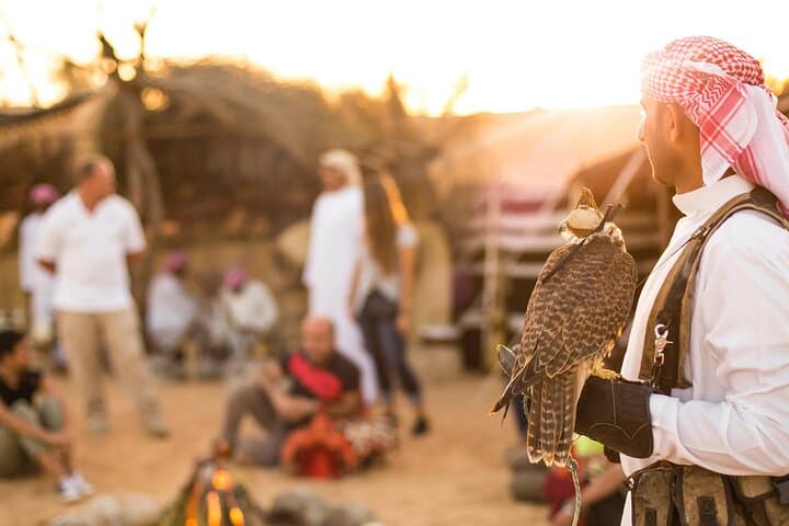 Dubai Sunrise Hot Air Balloon with Falconry Breakfast photo 4