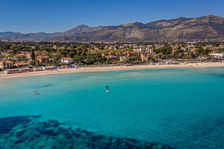Mondello Sunset Boat Party: Night Swim, Prosecco & Music in Palermo's Gulf photo 1