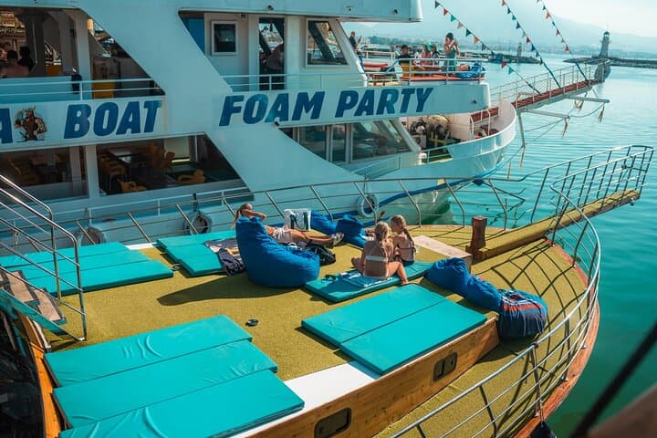 Alanya Relaxing Boat Tour — Lunch, Sea Caves & Swimming at Cleopatra Beach photo 2