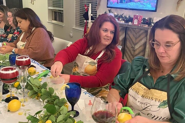 Make Limoncello and Paint Bottles: Austin Amalfi-Style Workshop photo 3
