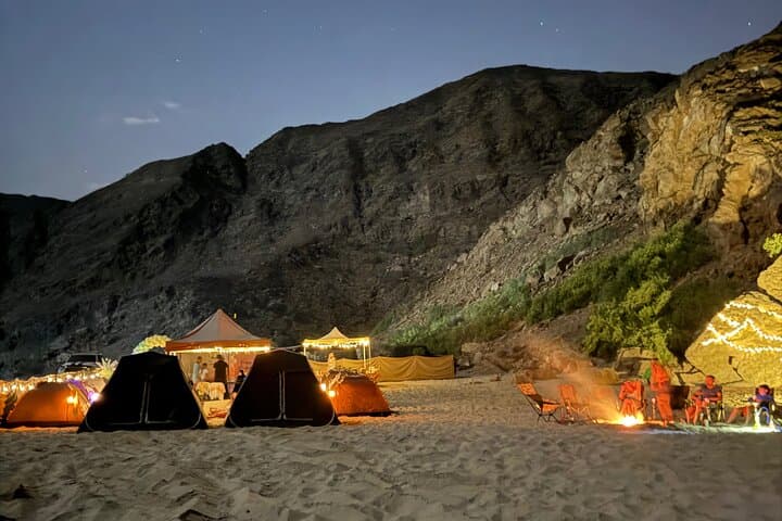 Coastal Camp at Sifa Beach: 2-Day Bonfire & BBQ Escape from Muscat photo 4