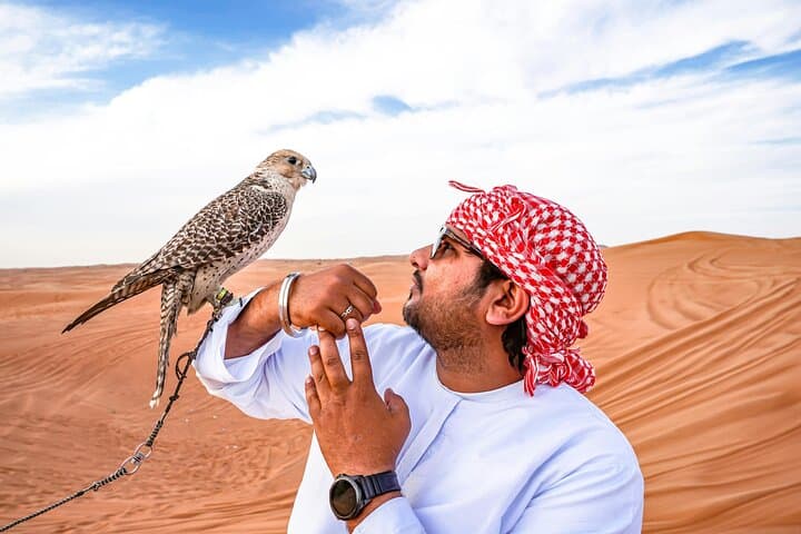 Dubai Desert Safari with BBQ Dinner: Dune Bashing, Sunset & Cultural Shows photo 2