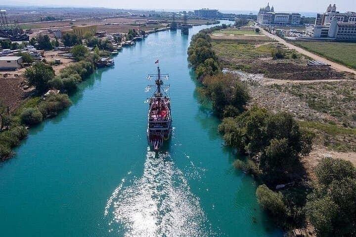 Manavgat River Cruise: Waterfalls, Sea-Meeting Swim & Manavgat Bazaar from Antalya photo 2