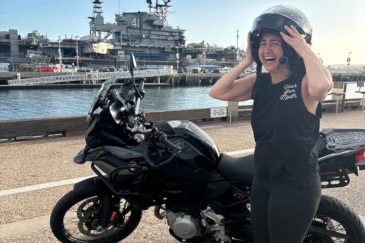 San Diego Motorcycle Passenger Adventure — Cabrillo & Mount Soledad Ride