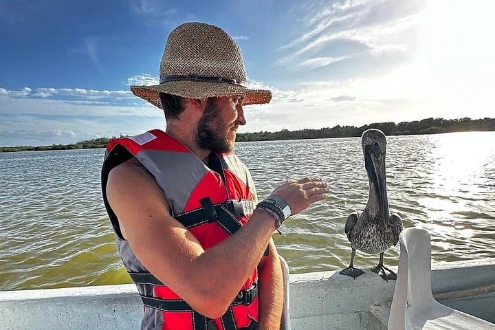 Rio Lagartos Private Boat Tour: Flamingos, Crocs & Mayan Mud Bath photo 2