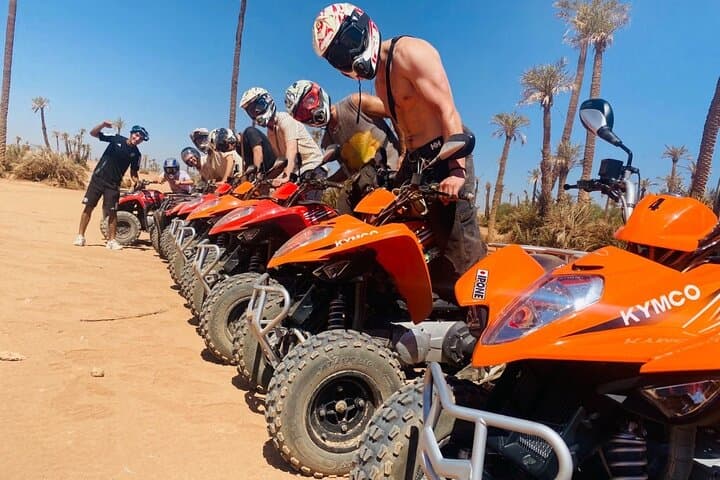 Half-Day Quad Ride in Marrakech Palmeraie: Dunes, Palms & Berber Tea photo 2