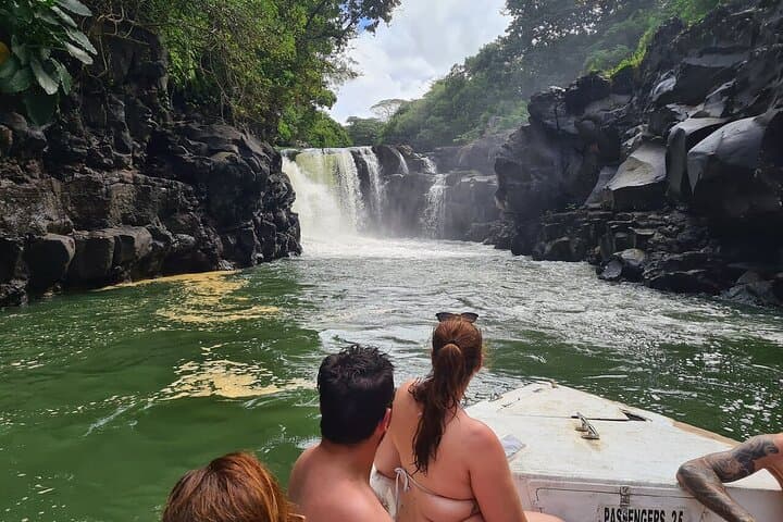 Full-Day Catamaran to Ile aux Cerfs: Snorkel Lagoons, Waterfalls & BBQ photo 1