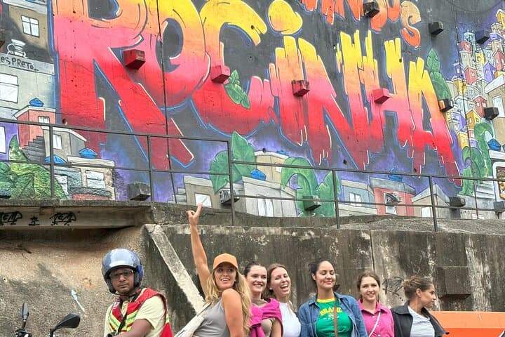 Rocinha Guided Bike & Rooftop Tour — Local Life, Street Art and Views in Rio photo 2