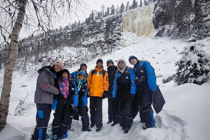 Korouoma Frozen Waterfalls Hike and BBQ from Rovaniemi photo 3