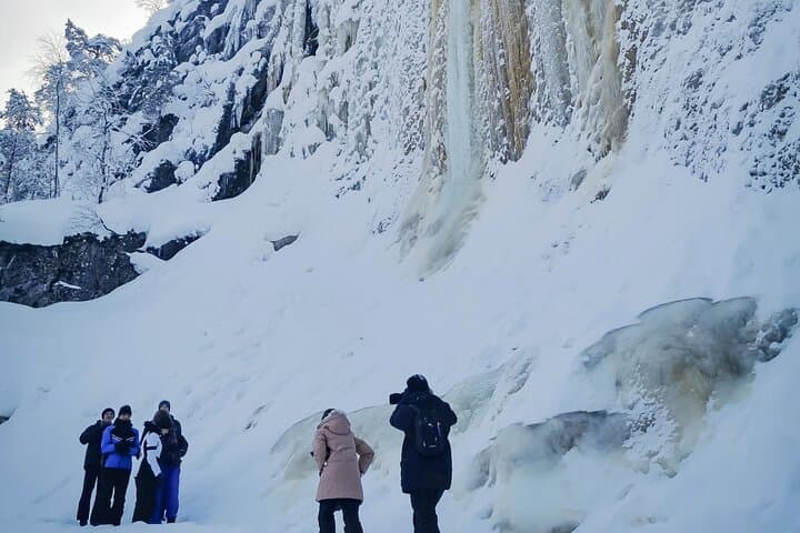 Korouoma Frozen Waterfalls Hike and BBQ from Rovaniemi photo 5