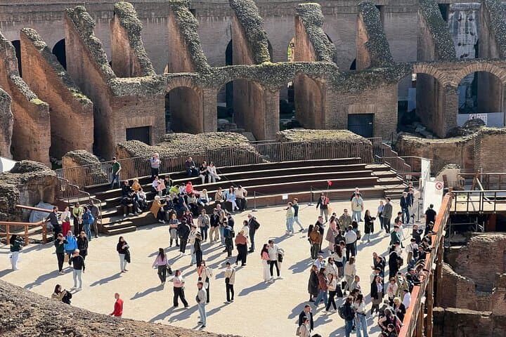 Step Onto History: Colosseum Arena Floor Guided Tour in Rome