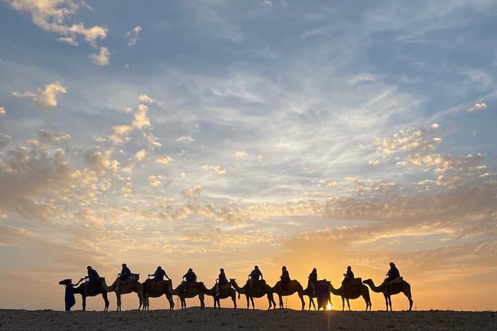Agafay Desert Sunset Camel Ride & Luxury Dinner — Private Half-Day Tour from Marrakesh photo 2