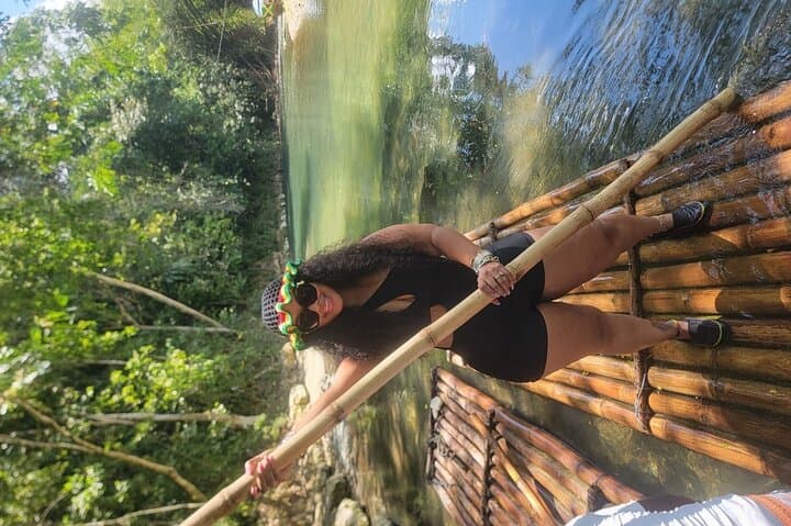 Montego Bay Bamboo Rafting and Limestone Foot Massage — Private River Raft Tour with Margaritaville Stop photo 3