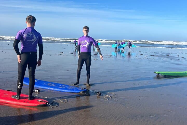 Learn to Surf in Strandhill: 2.5-Hour Wild Atlantic Wave Lesson photo 3