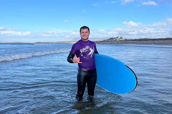 Learn to Surf in Strandhill: 2.5-Hour Wild Atlantic Wave Lesson photo 6