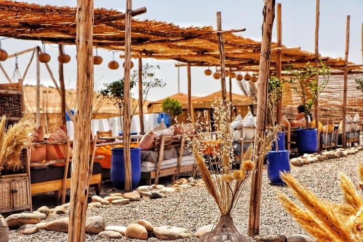 Agafay Desert Sunset Dinner & Fire Show from Marrakech — Camel Ride and Tagine Under the Stars photo 4
