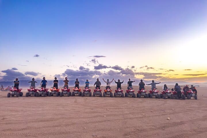 Agafay Desert Combo: Quad Ride, Camel Trek & Dinner Show Near Marrakech
