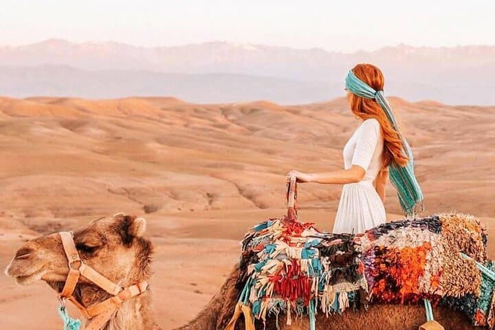 Golden Hour in Agafay: Sunset ATV Adventure, Camel Ride & Traditional Dinner from Marrakech photo 3
