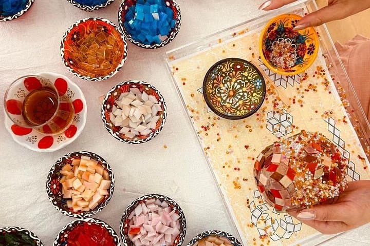 San Jose Turkish Mosaic Lamp Workshop — Create Your Own Anatolian Mosaic Lamp photo 3