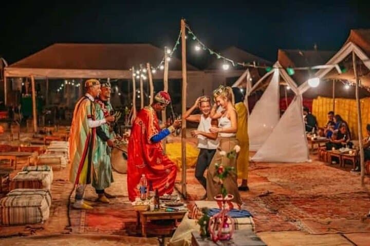 Agafay Desert Sunset Dinner — Campfire Tagine, Camel Ride & Starry Show from Marrakech photo 2