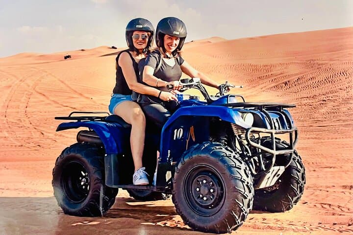 Dubai Quad Bike Desert Safari with Camel Ride — 3-Hour Self-Drive Adventure