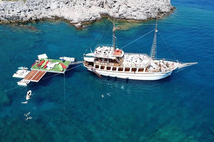 Rhodes Gulet Cruise: 6.5-Hour Fun Island, Snorkel & SUP Adventure photo 1