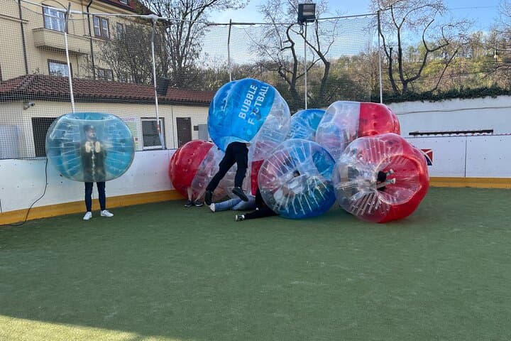Bubble Soccer in Prague: Hilarious Team Game Near Old Town
