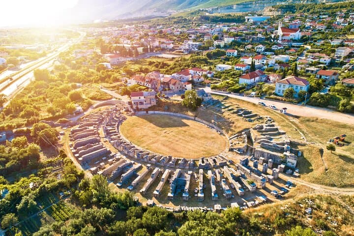 Private Guided Tour: Ancient Salona, Klis Fortress & Vranjaca Cave from Split