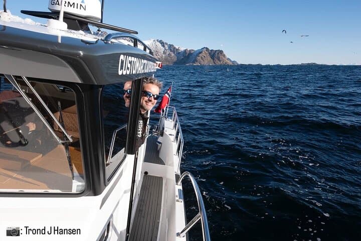 Private 3-Hour Boat Sightseeing in Leknes — Lofoten Fishing Villages & Sea Eagles