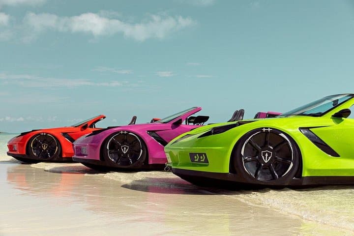 Jet Car Tour to Split Rock, Iguana Bay & Pirates Cove in Turks and Caicos photo 2