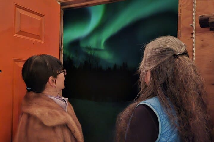 Intimate Aurora Cabin Experience Near Yellowknife — Cozy Midnight Aurora Tour photo 2