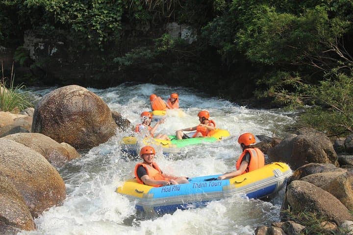 Da Nang Rafting & 300m Zipline Adventure — River Rapids, Hilltop Flight & Local Lunch