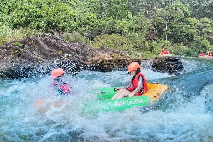 Da Nang Rafting & 300m Zipline Adventure — River Rapids, Hilltop Flight & Local Lunch photo 2