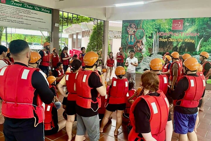 Da Nang Rafting & 300m Zipline Adventure — River Rapids, Hilltop Flight & Local Lunch photo 5