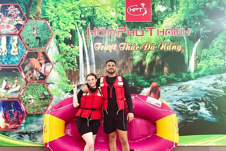 Da Nang Rafting & 300m Zipline Adventure — River Rapids, Hilltop Flight & Local Lunch photo 6
