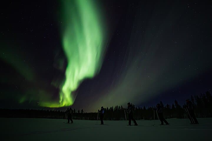 Rovaniemi Northern Lights Backcountry Skiing Adventure photo 5