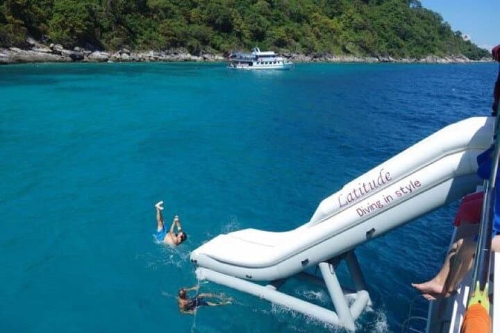 Phi Phi & Maiton Sunset Speed Catamaran: Water Slide, Snorkel & Maya Bay Day Cruise from Phuket photo 5