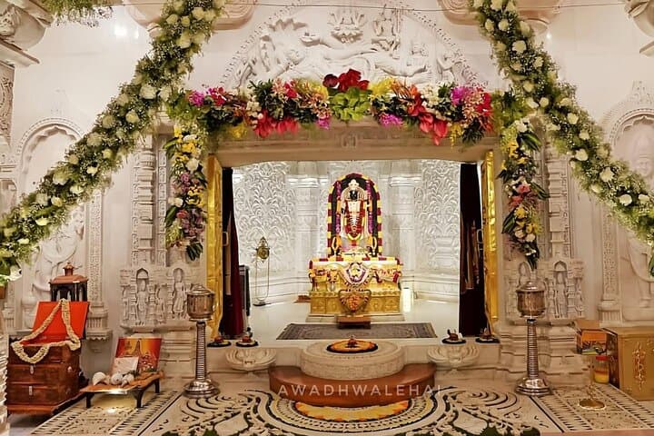 Accessible Ayodhya Darshan: VIP Wheelchair-Friendly Temple Tour with Hotel Stay