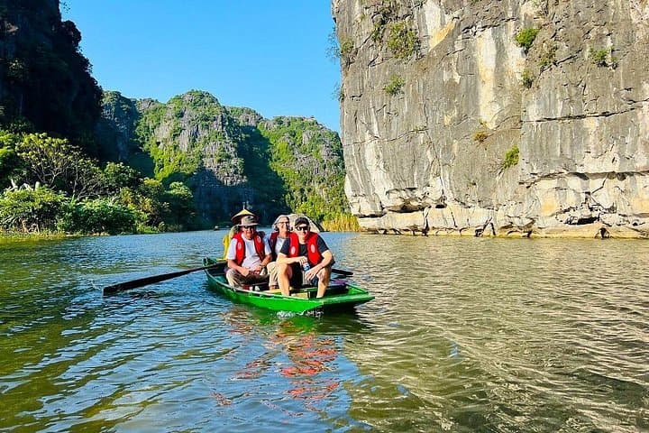 Private Day Trip to Ninh Binh: Tam Coc Boat, Hoa Lu Temples & Village Cycling photo 4