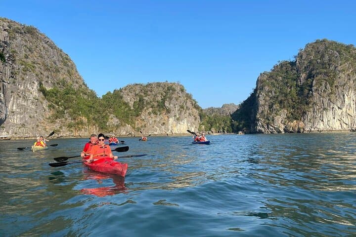 Lan Ha Bay Luxury Sunset Cruise from Cat Ba — Kayak, Swim & Sunset Party photo 2