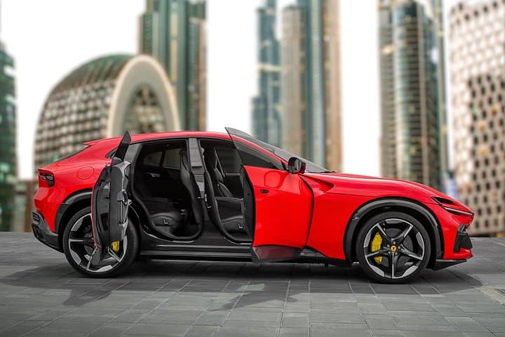 Drive a Ferrari Purosangue in Dubai — Hourly Supercar Rental Experience photo 2