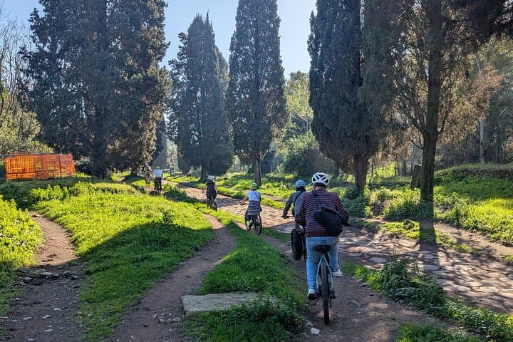 Appia Antica E‑Bike Tour & Roman Quarry Underground Visit — Rome Cycling Experience photo 4