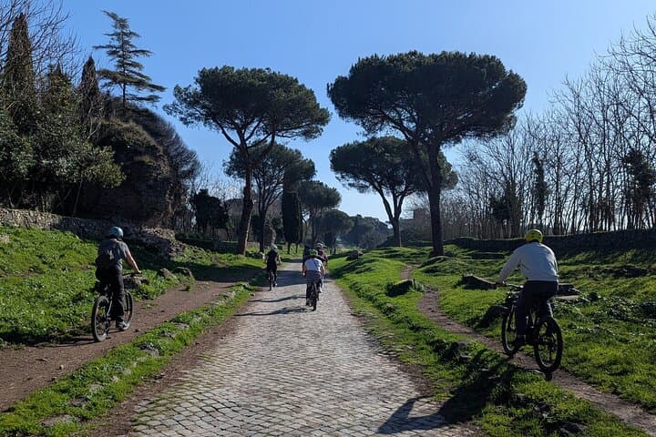 Appia Antica E‑Bike Tour & Roman Quarry Underground Visit — Rome Cycling Experience photo 5
