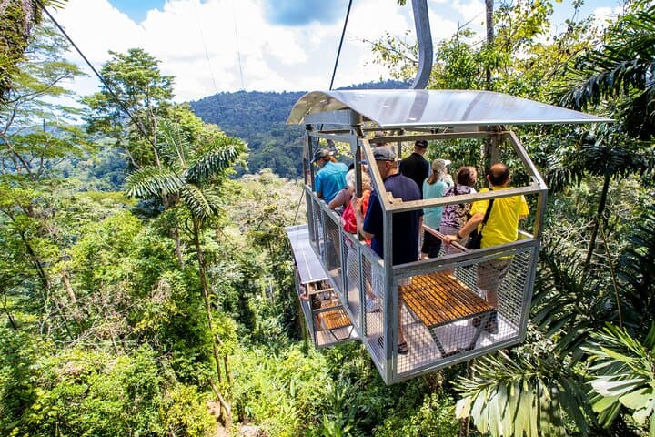 Sky Gondola Through Veragua Rainforest: Canopy Tram, Trails & Puma Waterfall